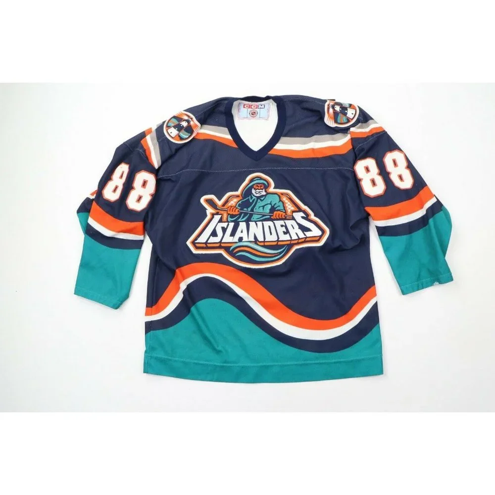 CCM | Shirts | Vintage 9s Ccm Mens Medium New York Islanders